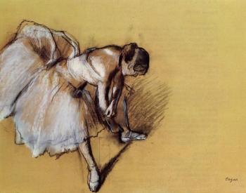 埃德加 德加 Dancer Adjusting Her Slipper 埃德加 德加 Dancer Adjusting Her Slipper